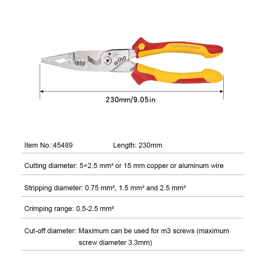 Genuine Wiha 45489 8‑in‑1 Mult - đánh giá và giá Tools Vn