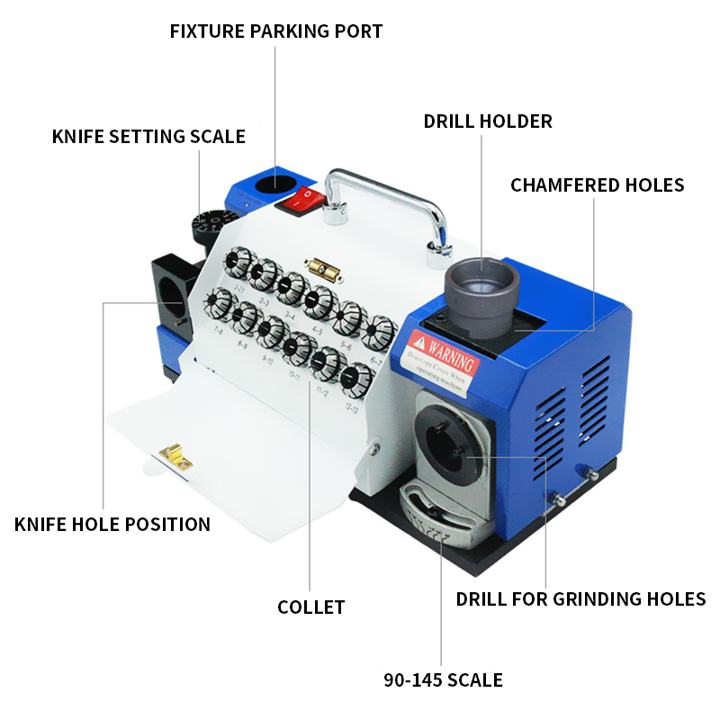 3-13MM Twist Drill Grinder Des - đánh giá và giá Workshop Tools Knife Sharpener