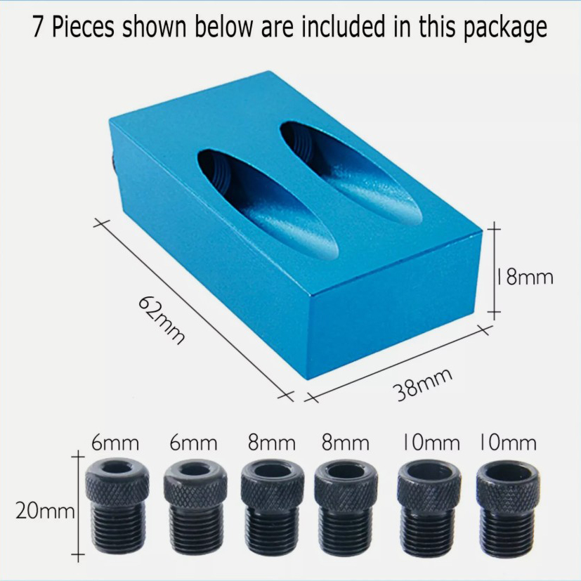 14pcs DIY Pocket Hole Jig Kit  - đánh giá và giá Pocket Hole Jig