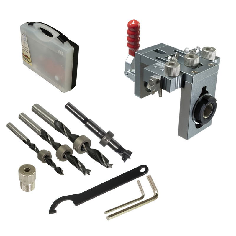 Quick Clamp 3 in 1 Dowel Jigs  - đánh giá và giá Pocket Hole Jig