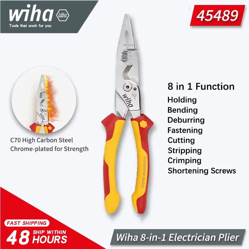 Wiha Genuine 45489 8-in-1 Insu - đánh giá và giá Tools Vn