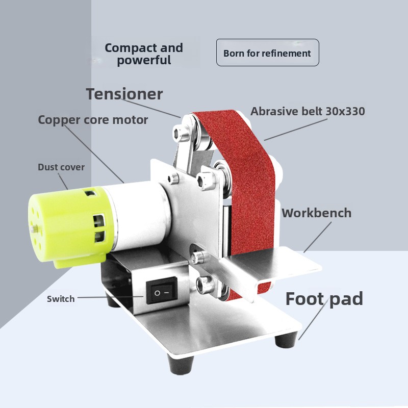 Mini Electric Belt Sander Poli - đánh giá và giá Workshop Tools Knife Sharpener