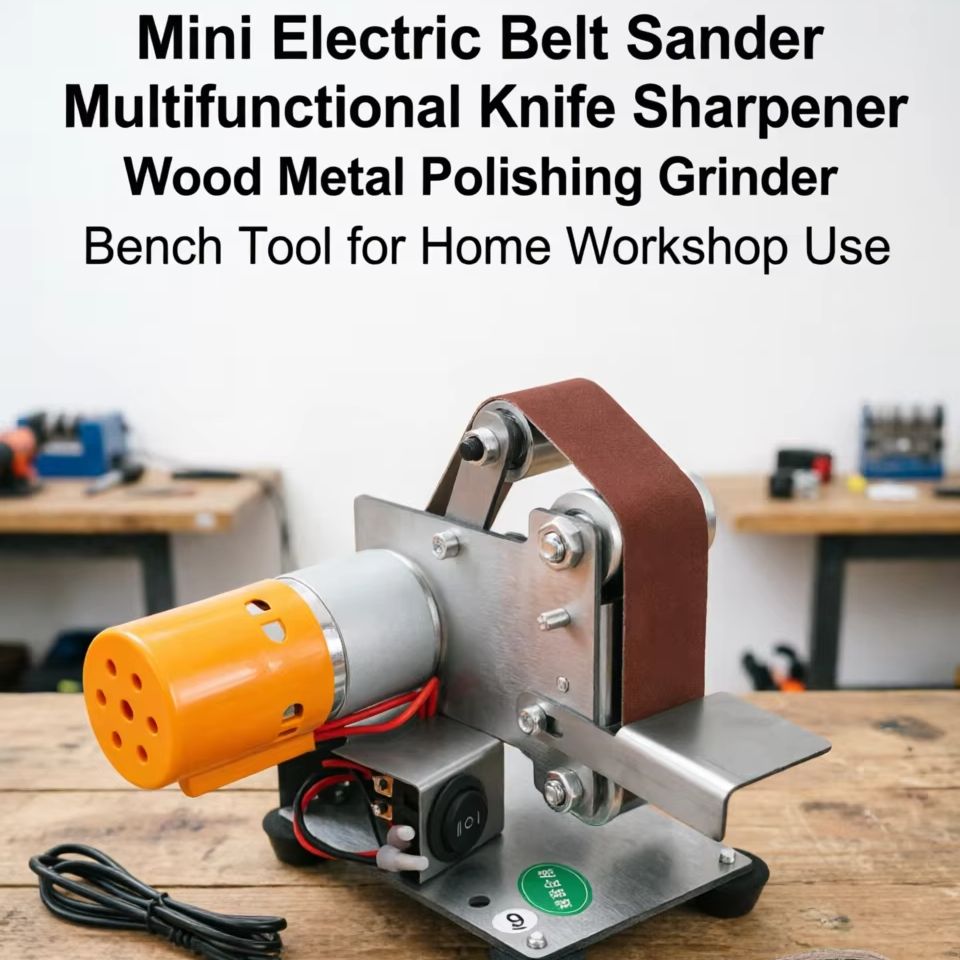 Mini Electric Belt Sander Mult - đánh giá và giá Workshop Tools Knife Sharpener